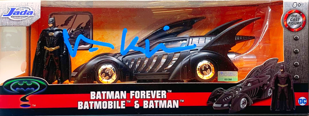 Val Kilmer autographed signed die-cast Batmobile Batman Forever JSA COA