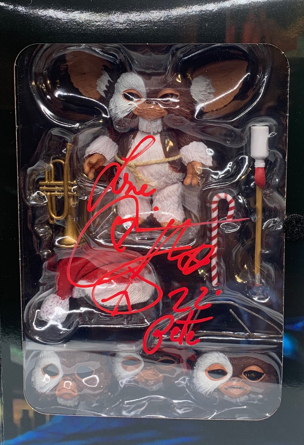 Corey Feldman autographed signed inscribed Gremlins NECA Action Figure JSA COA