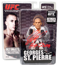 Georges St-Pierre autographed signed inscribed UFC Action Figure JSA Witness GSP