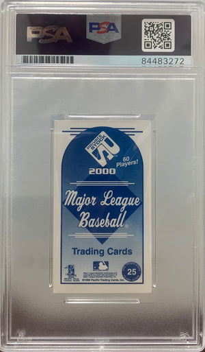 Eric Gagne Auto RC #25 1999 Pacific Trading Card LA Dodgers PSA Encap Mini