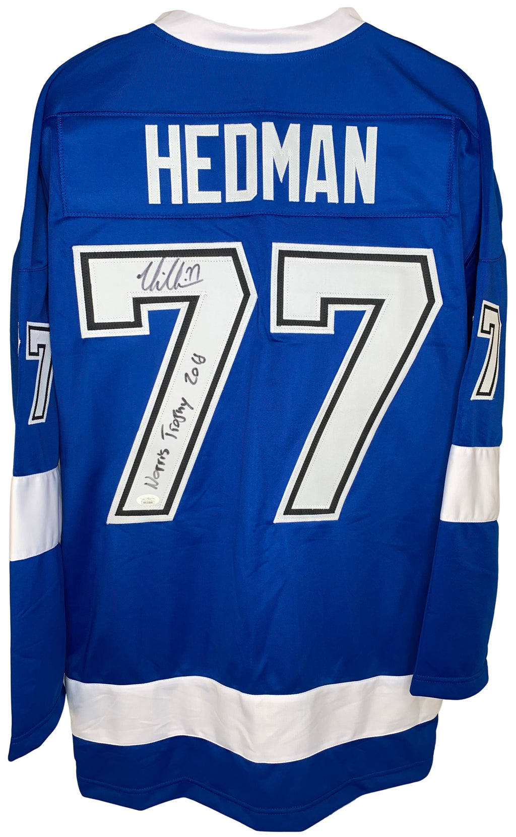 Victor Hedman signed inscribed jersey autographed Tampa Bay Lightning JSA COA