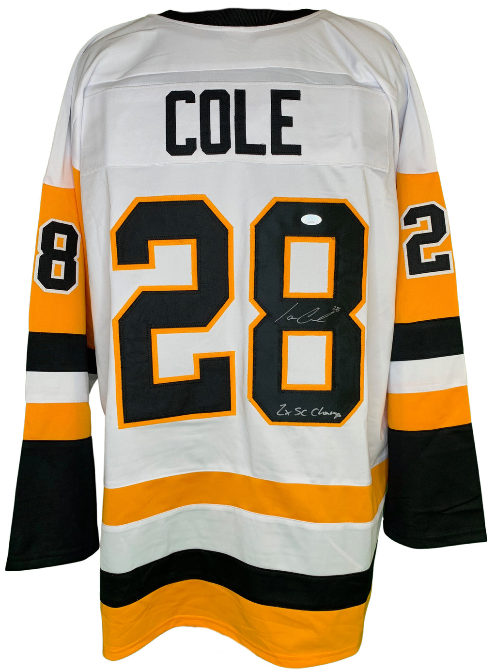 Ian Cole autographed signed inscribed jersey Pittsburgh Penguins JSA COA