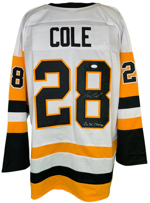 Ian Cole autographed signed inscribed jersey Pittsburgh Penguins JSA COA