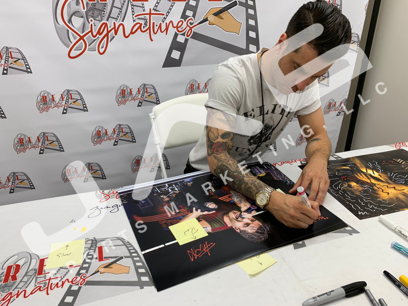 Spencer Charnas autographed inscribed 16x20 photo Ice Nine Kills JSA Witness