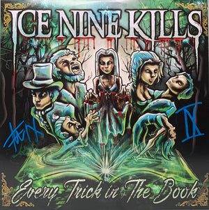 Spencer Charnas signed inscribed Vinyl Record Cover Ice Nine Kills JSA Witness