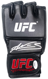 Amanda Nunes autographed signed glove UFC JSA COA Valentina Shechenko