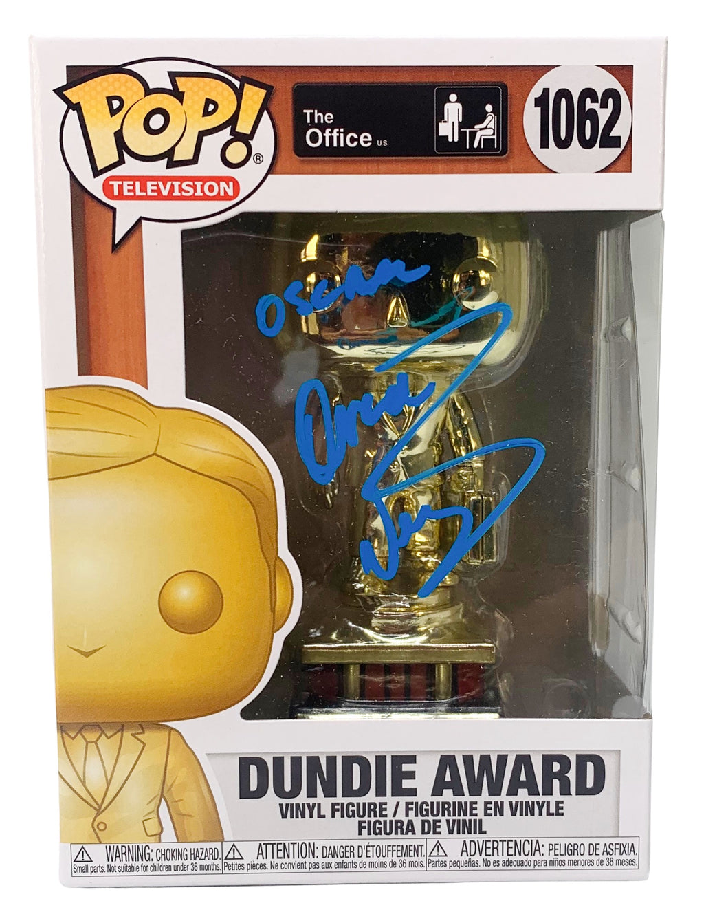 Oscar Nunez autographed signed inscribed Dundee Funko Pop The Office JSA COA