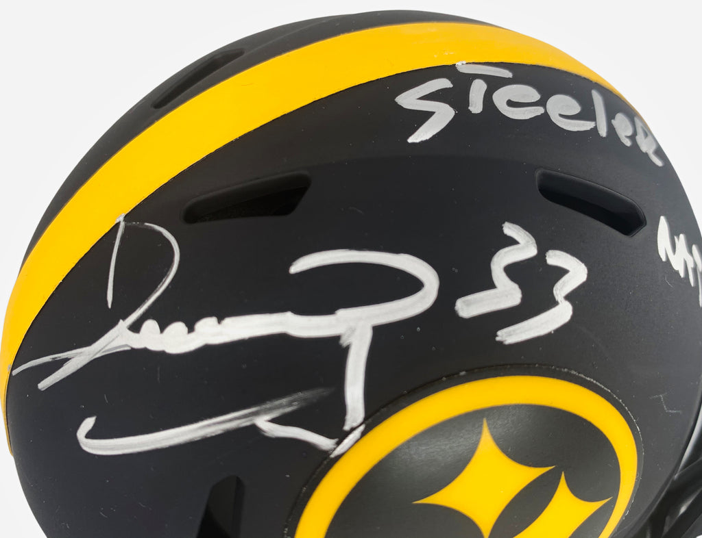 Merrill Hoge autographed signed inscribed Eclipse mini helmet Pitt Steelers JSA - JAG Sports Marketing