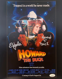 Ed Gale autographed signed inscribed 11x14 photo Howard The Duck JSA COA