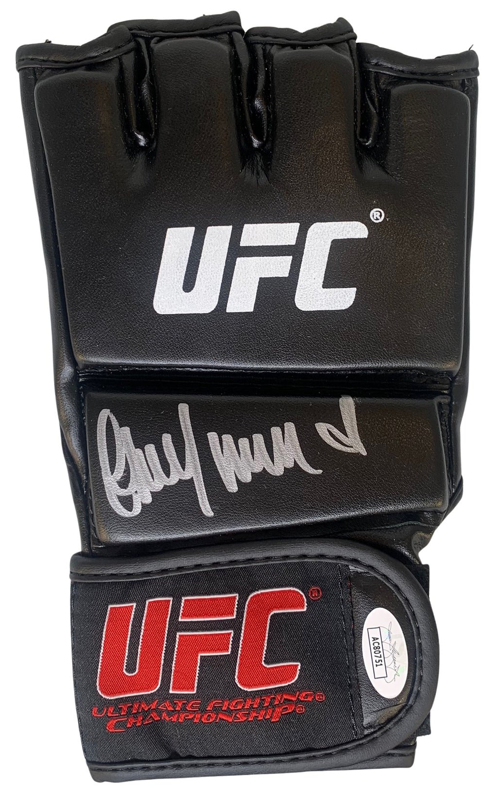 Cheyanne Vlismas autographed signed UFC Glove JSA COA MMA