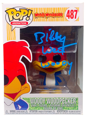Billy West autographed signed inscribed Funko Pop #487 JSA COA Woody Woodpecker