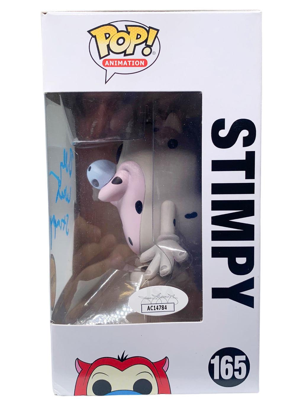Billy West autographed signed inscribed Funko Pop JSA COA The Ren & Stimpy Show