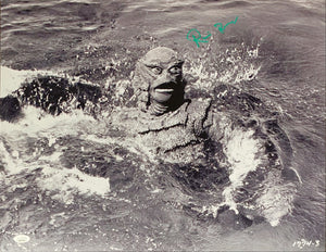 Ricou Browning autographed signed 16x20 photo Creature from the Black Lagoon JSA