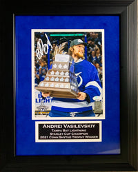 Andrei Vasilevskiy autographed framed 8x10 photo NHL Tampa Bay Lightning JSA COA