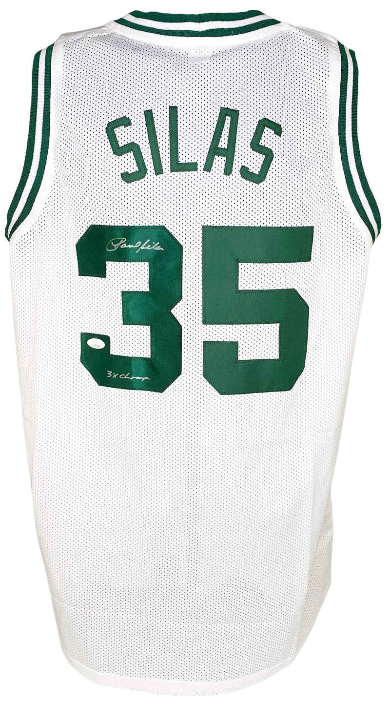 Paul Silas signed inscribed jersey NBA Boston Celtics JSA COA Denver Nuggets
