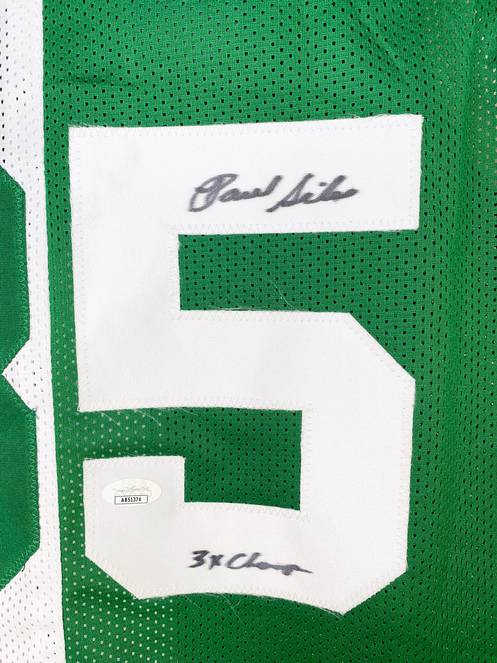 Paul Silas signed inscribed jersey NBA Boston Celtics JSA COA Denver Nuggets