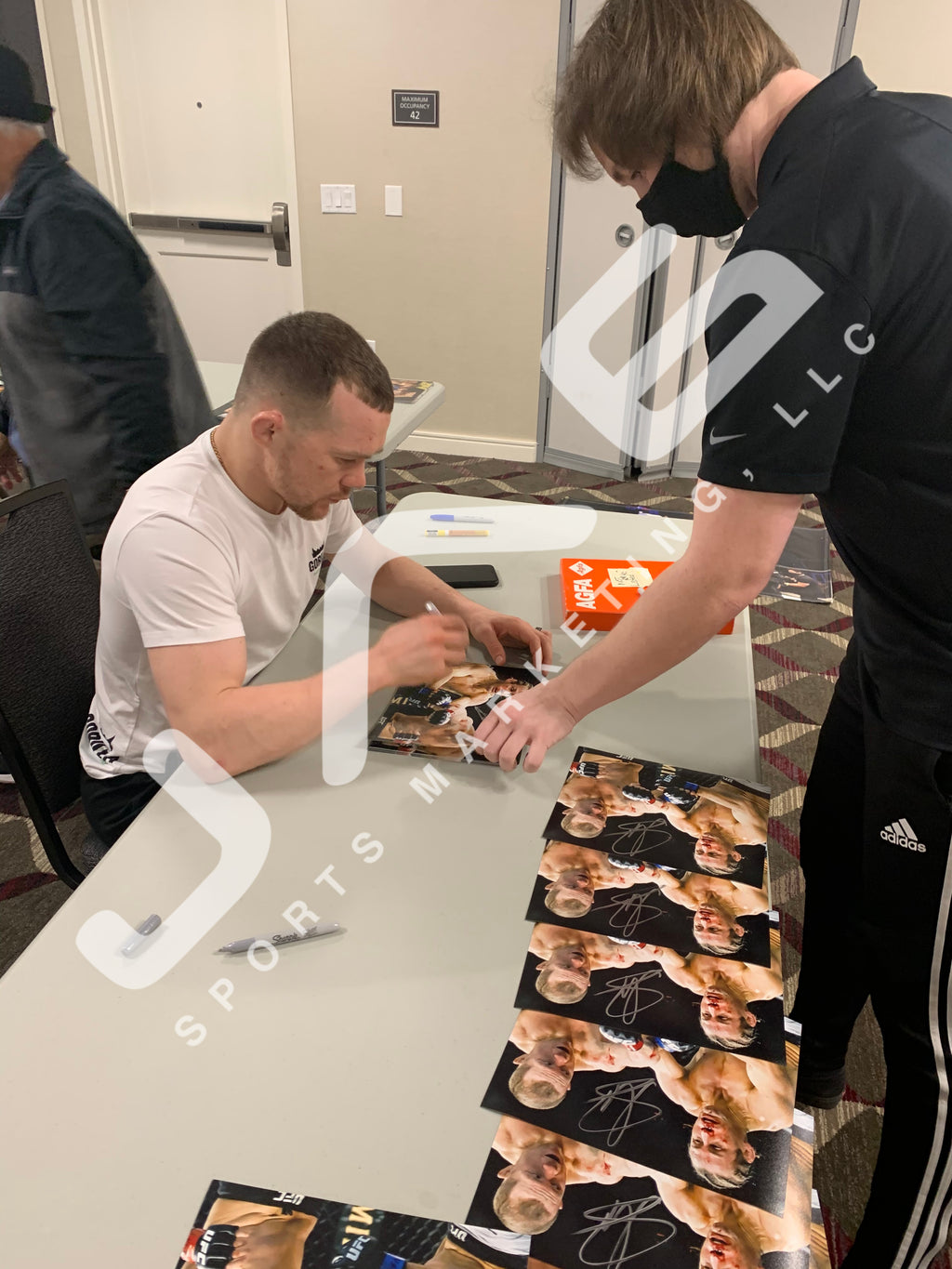 Petr Yan autographed signed 8x10 photo UFC PSA COA No Mercy Urijah Faber - JAG Sports Marketing