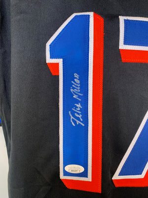 Felix Millan autographed signed jersey MLB Atlanta Braves JSA COA