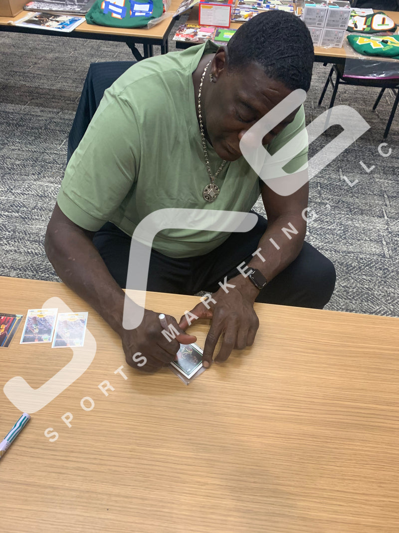 Shawn Kemp auto signed Upper Deck 1998 card Cleveland Cavaliers PSA Encapsulated - JAG Sports Marketing