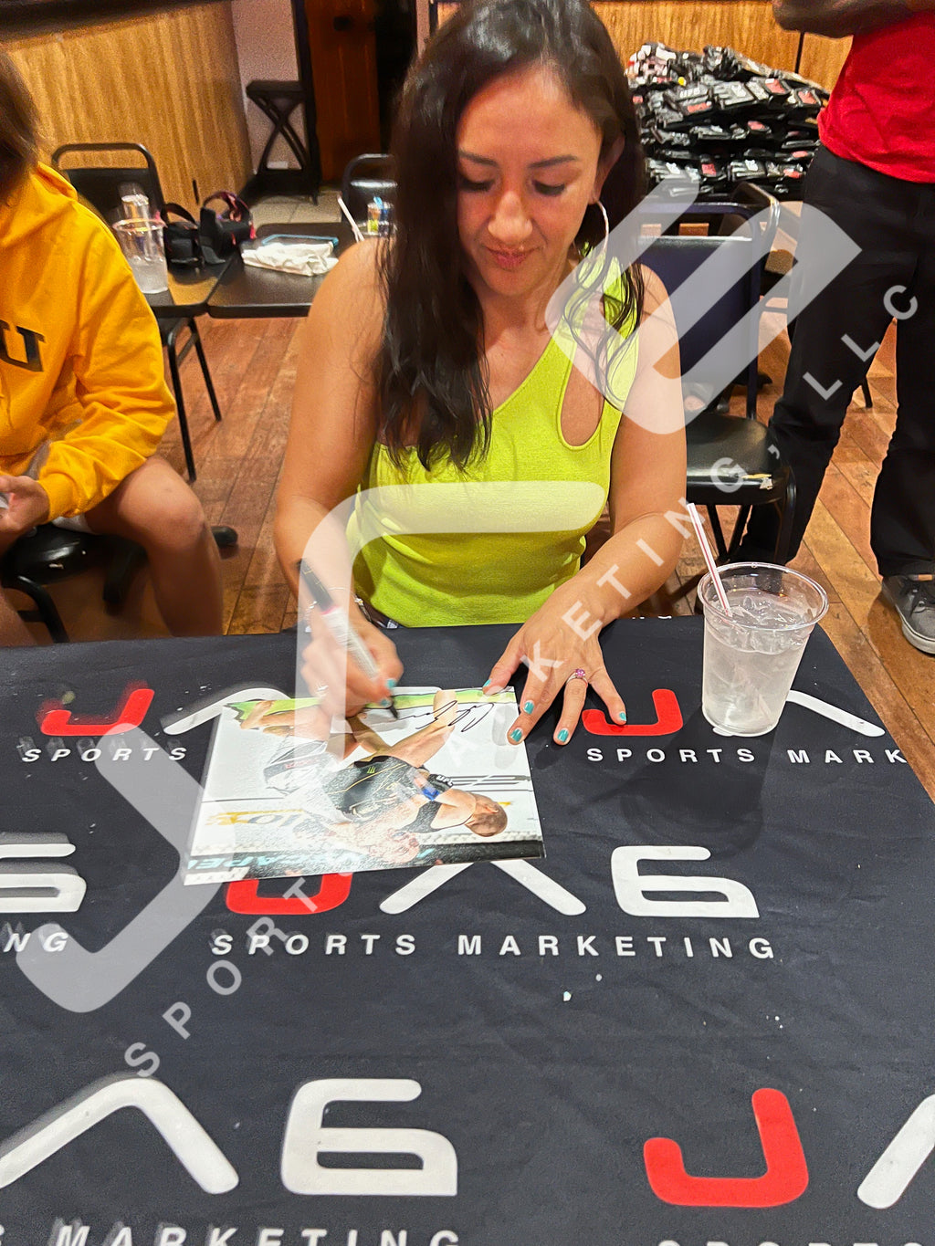 Carla Esparza autographed signed 8x10 photo UFC MMA JSA COA Rose Namajunas