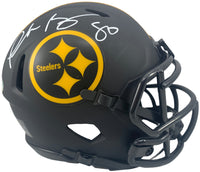 Plaxico Burress autographed inscribe Eclipse Mini Helmet Pittsburgh Steelers PSA - JAG Sports Marketing