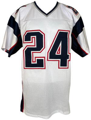 STEPHON GILMORE AUTOGRAPHED SIGNED JERSEY WHITE PRO STYLE JSA COA