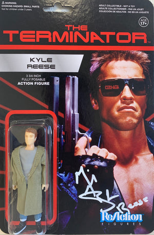 Michael Biehn autographed inscribed action figure The Terminator PSA COA Reese - JAG Sports Marketing