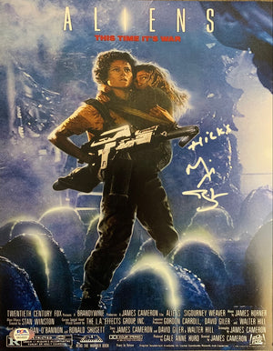 Michael Biehn autographed signed inscribed 11x14 photo Aliens PSA COA Hicks - JAG Sports Marketing