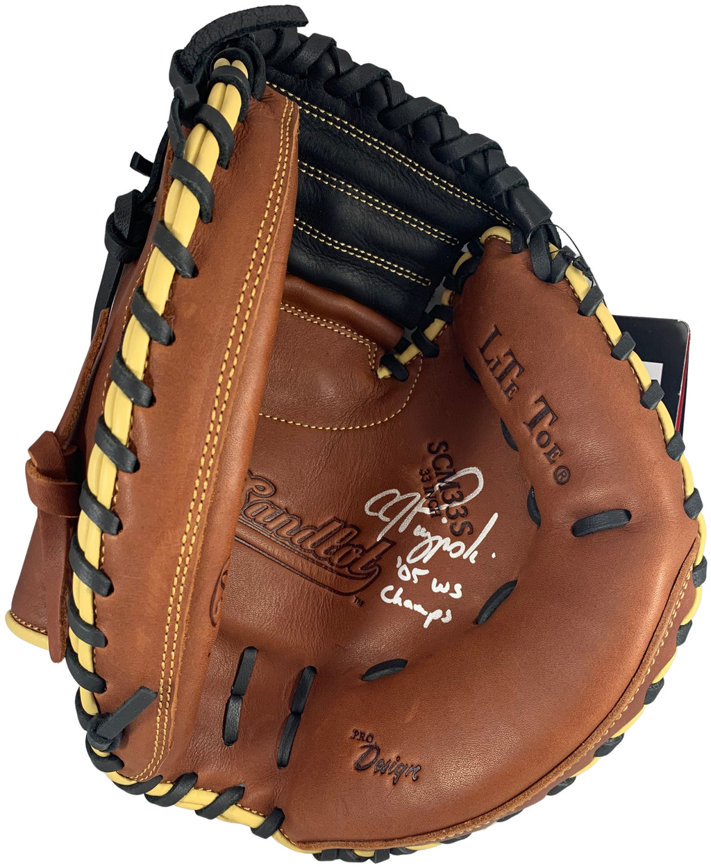 AJ Pierzynski autographed signed inscribed catchers glove Chicago White Sox PSA - JAG Sports Marketing