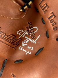 AJ Pierzynski autographed signed inscribed catchers glove Chicago White Sox PSA - JAG Sports Marketing