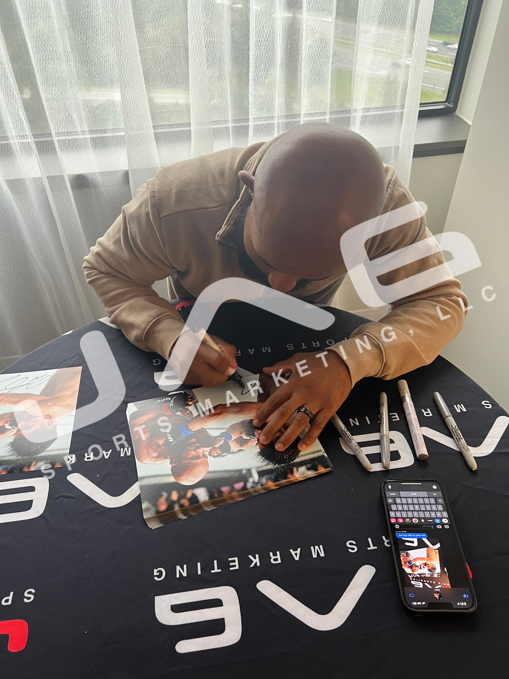 Demetrious Johnson autographed signed 8x10 photo UFC JSA Witness Mighty Mouse
