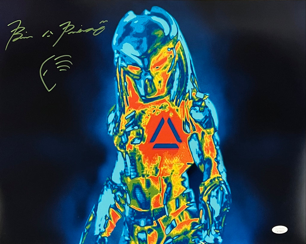 Brian A. Prince autographed signed inscribed 16x20 photo The Predator JSA COA