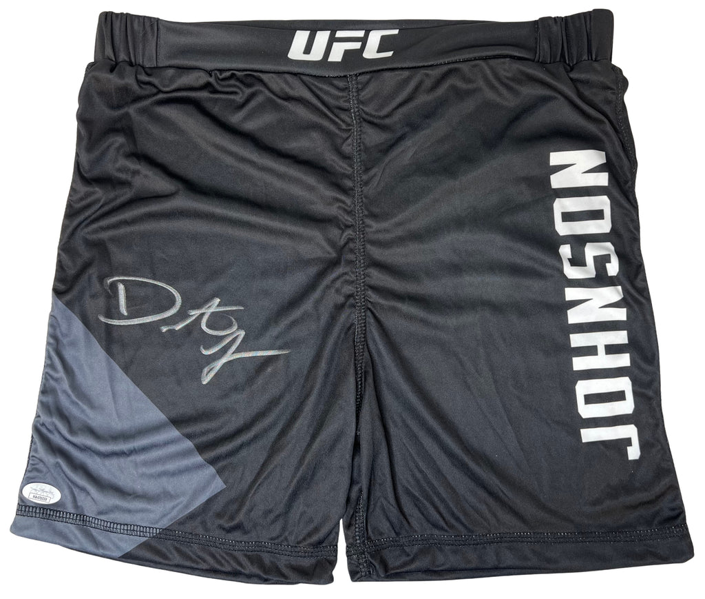 Demetrious Johnson autographed signed shorts UFC JSA COA Witness Mighty Mouse