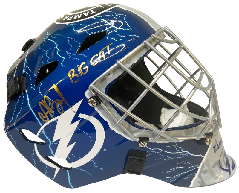 Andrei Vasilevskiy signed inscribed full size mask NHL Tampa Bay Lightning JSA