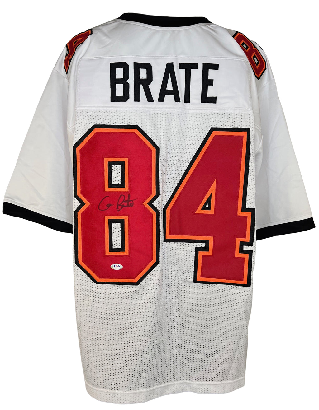CAMERON BRATE SIGNED CUSTOM WHITE PRO STYLE AUTOGRAPHED JERSEY PSA COA