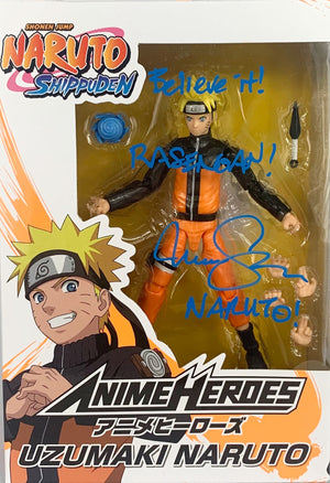 Maile Flanagan Naruto autographed inscribed Action Figure PSA Naruto Shippuden - JAG Sports Marketing
