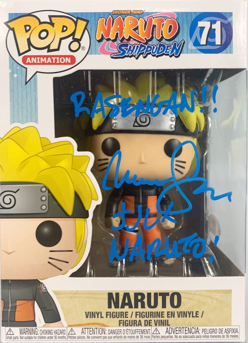 Maile Flanagan Naruto autographed inscribed Funko Pop 71 PSA COA Rare Japanese - JAG Sports Marketing