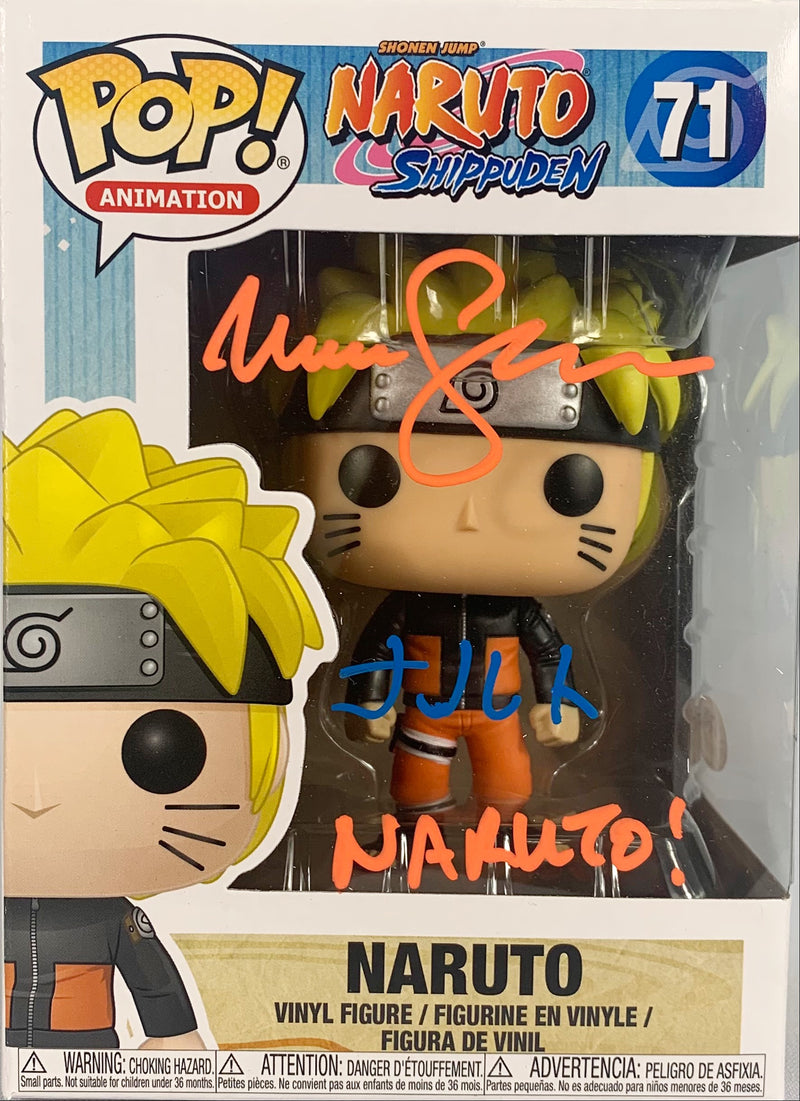 Maile Flanagan Naruto autographed inscribed Funko Pop 71 PSA COA Rare Japanese - JAG Sports Marketing