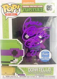 Corey Feldman autograph signed insc Funko Pop 8 Bit 5 Ninja Turtle Donatello PSA - JAG Sports Marketing