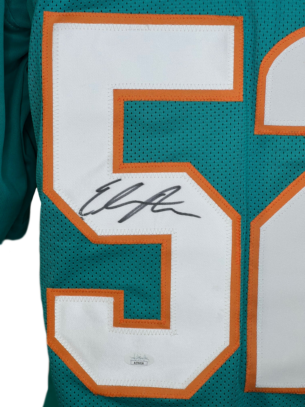 ELANDON ROBERTS SIGNED CUSTOM BLUE PRO STYLE AUTOGRAPHED JERSEY PSA COA