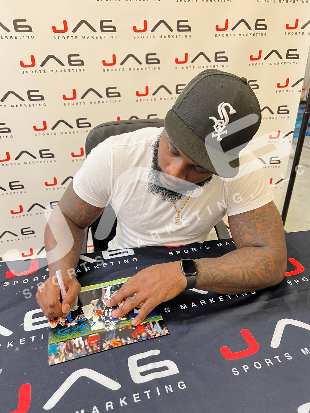 Chris Davis Jr. autographed signed inscribed 8x10 NFL Auburn Tigers JSA COA