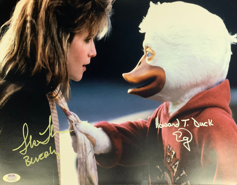 Lea Thompson Ed Gale autographed signed inscribed 11x14 Howard The Duck PSA COA - JAG Sports Marketing