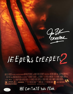 Jonathan Breck autographed signed inscribed 11x14 photo Jeepers Creepers 2 JSA