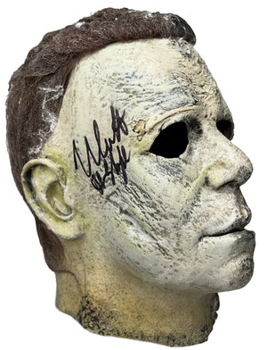 Nick Castle autographed signed inscribed mask Michael Myers Halloween JSA COA