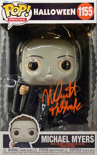 Nick Castle autographed inscribed Michael Myers Funko Pop Halloween JSA COA 10in