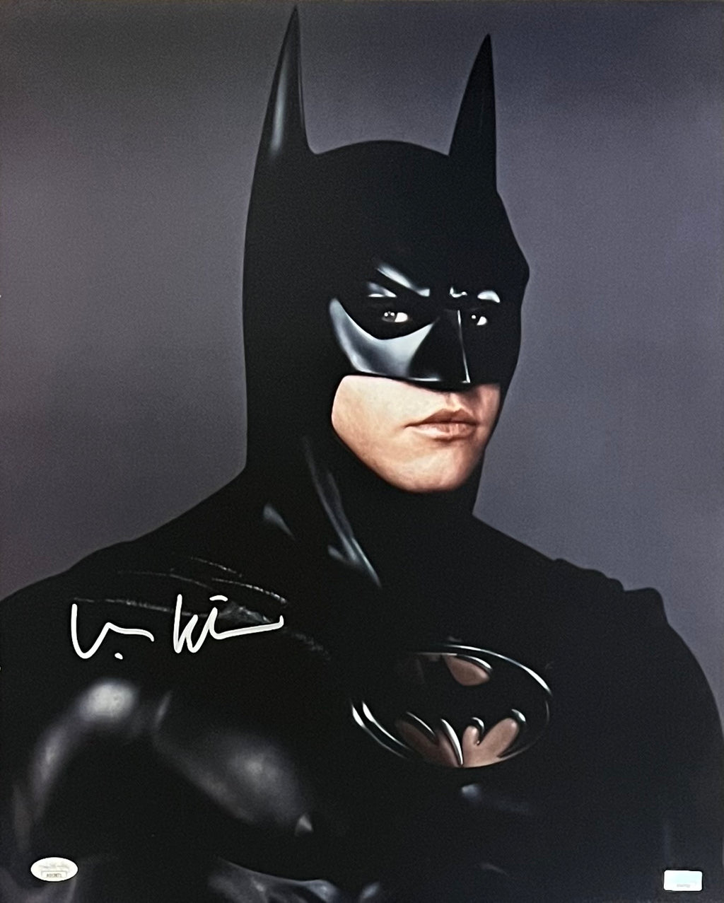 Val Kilmer autographed signed 16x20 photo Batman Forever JSA COA Tombstone