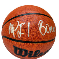 Bones Hyland and Michael Porter Jr. autographed dual signed basketball NBA Denver Nuggets JSA COA