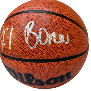 Bones Hyland and Michael Porter Jr. autographed dual signed basketball NBA Denver Nuggets JSA COA