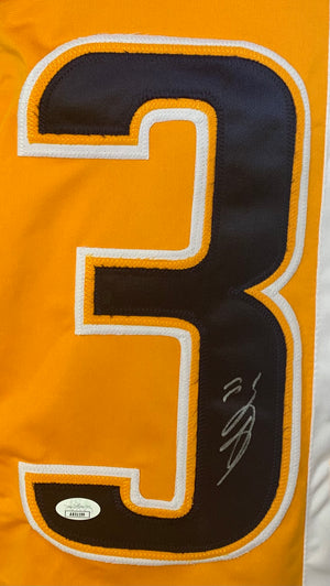 Viktor Arvidsson autographed signed jersey NHL Nashville Predators JSA COA
