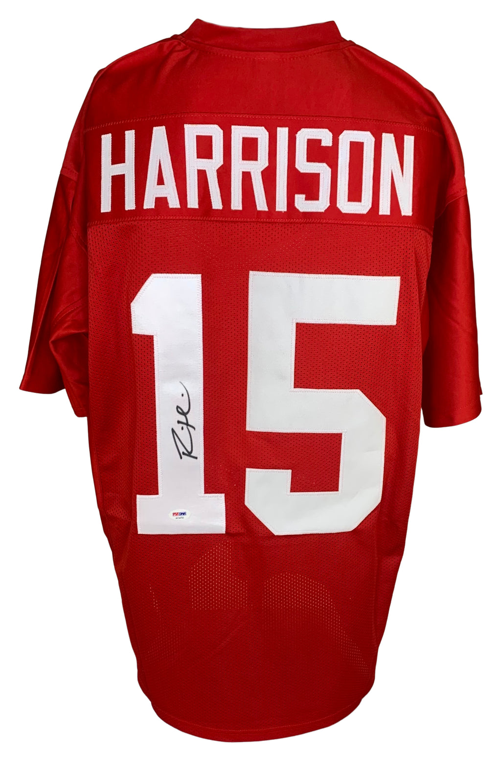 RONNIE HARRISON SIGNED CUSTOM CRIMSON COLLEGE STYLE AUTOGRAPHED JERSEY PSA COA